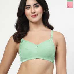 LILY Pack Of 2 Full Coverage Bralette Bra-39
