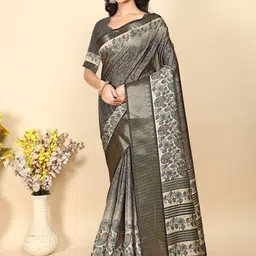 J 6 DESIGNER Ethnic Motifs Silk Cotton Handloom Saree-picture-25