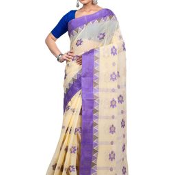 DipDiya Woven Design Pure Cotton Saree-picture-26