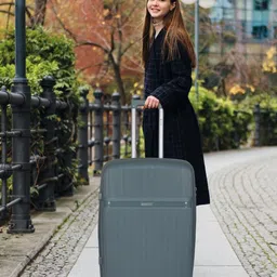 Polo Class Set Of 3 Textured Hard-Sided Trolley Bag With Vanity-7