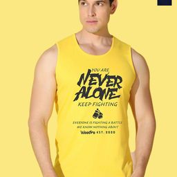 WOOSTRO Pack Of 2 Printed Super Combed Cotton Gym Vests VWS26(ALONE YELLOW)(98 NAVY)-image-50