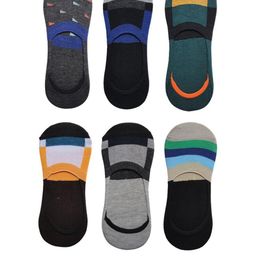 VOICI Unisex Pack Of 6 Invisible Loafer Socks-image-77