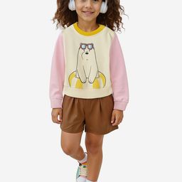 The Souled Store Girls Printed Sweatshirt-image-98