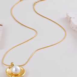 KARISHMA KREATIONS Gold-Plated Pendant with Chain-22