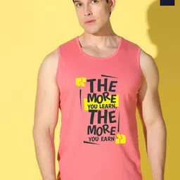WOOSTRO Pack Of 2 Printed Combed Cotton GymInnerwear VWS26(MORE PEACH)(PLAIN NAVY)-image-80