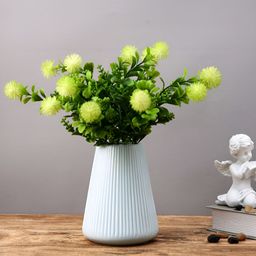 Myntra Elegant Homes Green 2 Pieces Chrysanthemum Artificial Flower-image-61