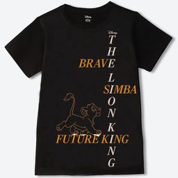 Wear Your Mind Boys Lion King Printed T-shirt-image-60