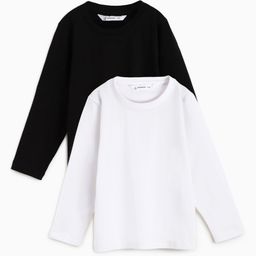 Campana Boys 2 Extended Sleeves Raw Edge T-shirt-image-10