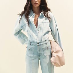 H&M Wide High Ankle Jeans-image-90