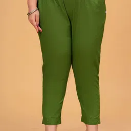 DIGITAL SHOPEE Women Cotton Regular Fit Trouser-image-30