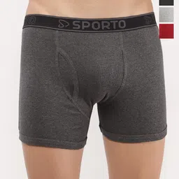 Sporto by Macho Men Pack Of 4 Anti-Rash Short Trunks Sprto_M1030-A1-CH1-G1-R1-L-picture-39