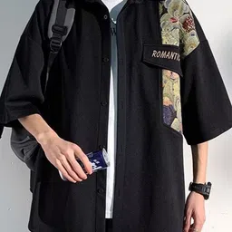 StyleCast Men Spread Collar Abstract Printed Cotton Relaxed Fit Casual Shirt-image-16