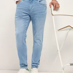 THE BEAR HOUSE Men Skinny Fit Light Fade Stretchable Jeans-picture-32