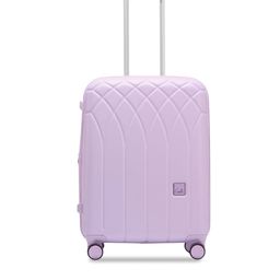 Genie Dew Textured TSA Lock Hard-Sided Medium Trolley Bag-image-11