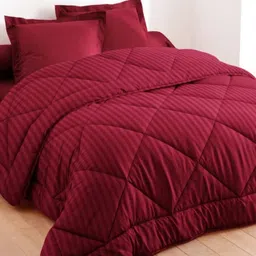 VAS COLLECTIONS Red Microfiber Mild Winter 210 GSM Double Bed Comforter-image-53