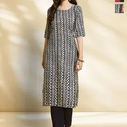 HERE&NOW Women Pack Of 2 Ethnic Motifs Printed Kurta-picture-29