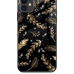 QRIOH Floral Printed iPhone 12 Back Case Mobile Accessories-image-82