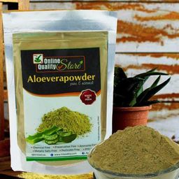 Online Quality Store Aloevera Powder For Face & Hair - 100 g-56