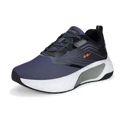 Campus Men Mesh Lace-Ups Running Non-Marking Shoes-image-12