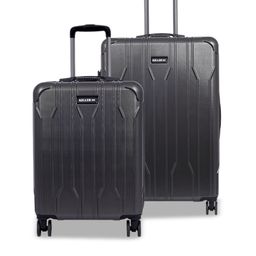 Killer Unisex Set Of 2 Hard-Sided Large & Cabin Trolley Suitcase-4