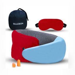 Billebon Gel Infused Memory Foam Neck Pillow-2