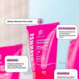 Curl Cure Untangled Shampoo - 100 ml image 2