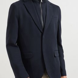 Ted Baker Notched Lapel Long Sleeve Single Breasted Blazer-image-97