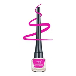 Color Diva Long Lasting Liquid Eyeliner - 6 ml - Pink-17
