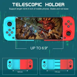 ELECTRO WOLF Wireless Retractable 3D Joystick Bluetooth Compatible Mobile Gamepad Controller Bluetooth Gamepad image 5
