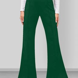 Dream Beauty Fashion Women Bootcut Pleated Trousers-picture-15