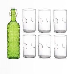 SOMIL Green Glass Airtight Can Bottle-image-99