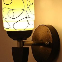 1ST TIME Black & White Solid Glass Traditional Cylinder Wall Lamps Wall Lamps-picture-38