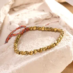 Yellow Chimes Men Gold Plated Elasticated Bracelet-40