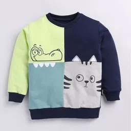 Cutopies Boys Cotton Round Neck Pullover-picture-10