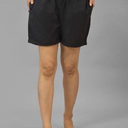 ATARAH Women High-Rise Relaxed Fit Regular Shorts-picture-16