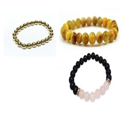 Divine souvenirs Unisex Set of 3 Artificial Beaded Elasticated Bracelet-18