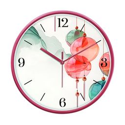 Aura Multicoloured Printed Contemporary Wall Clock-14