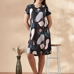 9shines Label Printed Nightdress-image-70