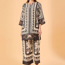 dhartii Printed Tunic With Palazzos Co-Ords-picture-18