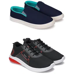 Spotwalk Men Mesh Running Shoes-picture-3