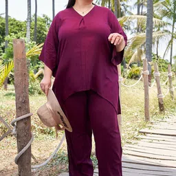 TITTLI V Neck Tunic With Trousers Co-Ords-picture-2