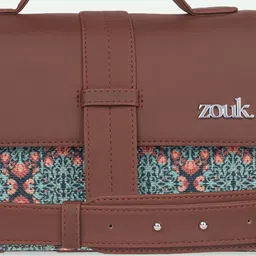 ZOUK Kriti Sanon - Kolkata Nouveau Iconic Evening Structured Satchel image 3