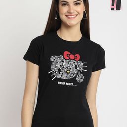 Dreambe Women Typography Printed T-shirt-picture-23