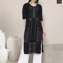 Anouk Rustic Women Pack Of 2 Ethnic Motifs Printed Straight Kurta-59