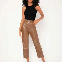 Stylecast X Slyck Women Ribbed Fitted Crop Top - Casual Wear-47
