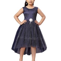 BAESD Polka Dot Print Fit & Flare Dress-image-73