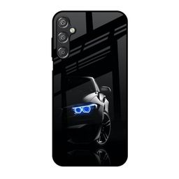 QRIOH Car In Dark Printed Samsung Galaxy M15 5G Silicone Back Case-image-94