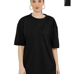 NOTWILD Women Pack Of 2 Solid Round Neck Cotton T-shirts-image-79