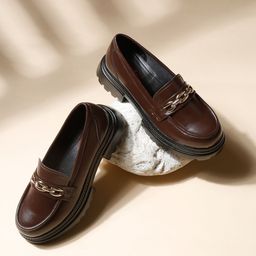 VALIOSAA Women Colourblocked Oxfords-40