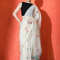 SARHA Woven Design Pure Silk Saree-42
